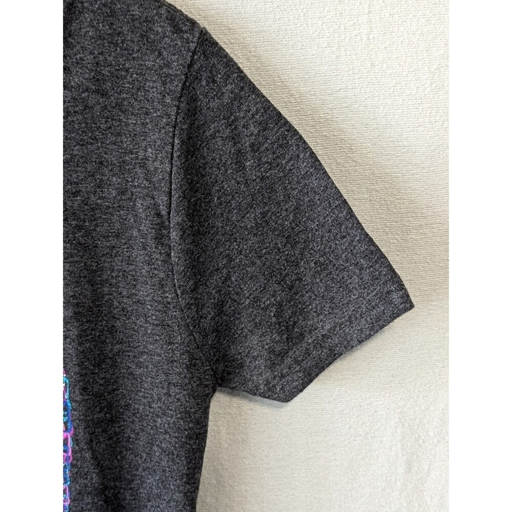 Disney Minnie Mouse Bow Gray T-Shirt Women's Size Medium - Picture 5 of 6
